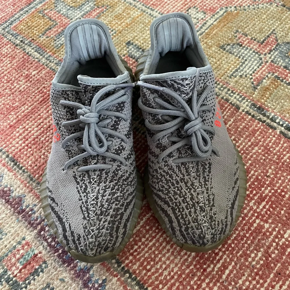 adidas YEEZY Boost 350 V2 Beluga grey AH2203 Zebra like stripes